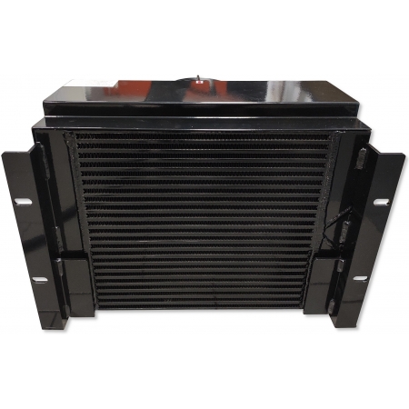 CHŁODNICA OLEJU HYDRAULICZNEGO 150 l/min 230V Z TERMOSTATEM